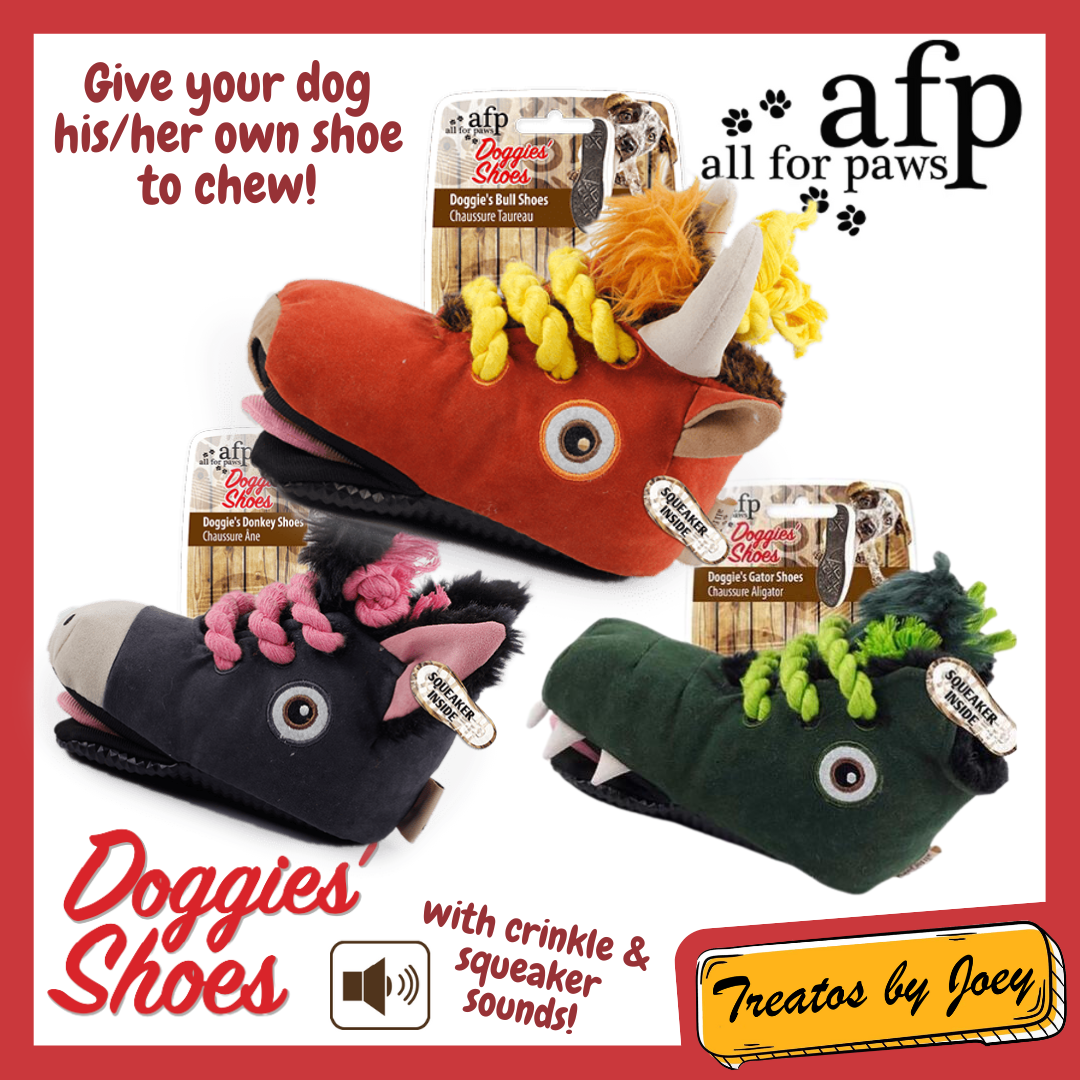 Chew shoes dog toy deals