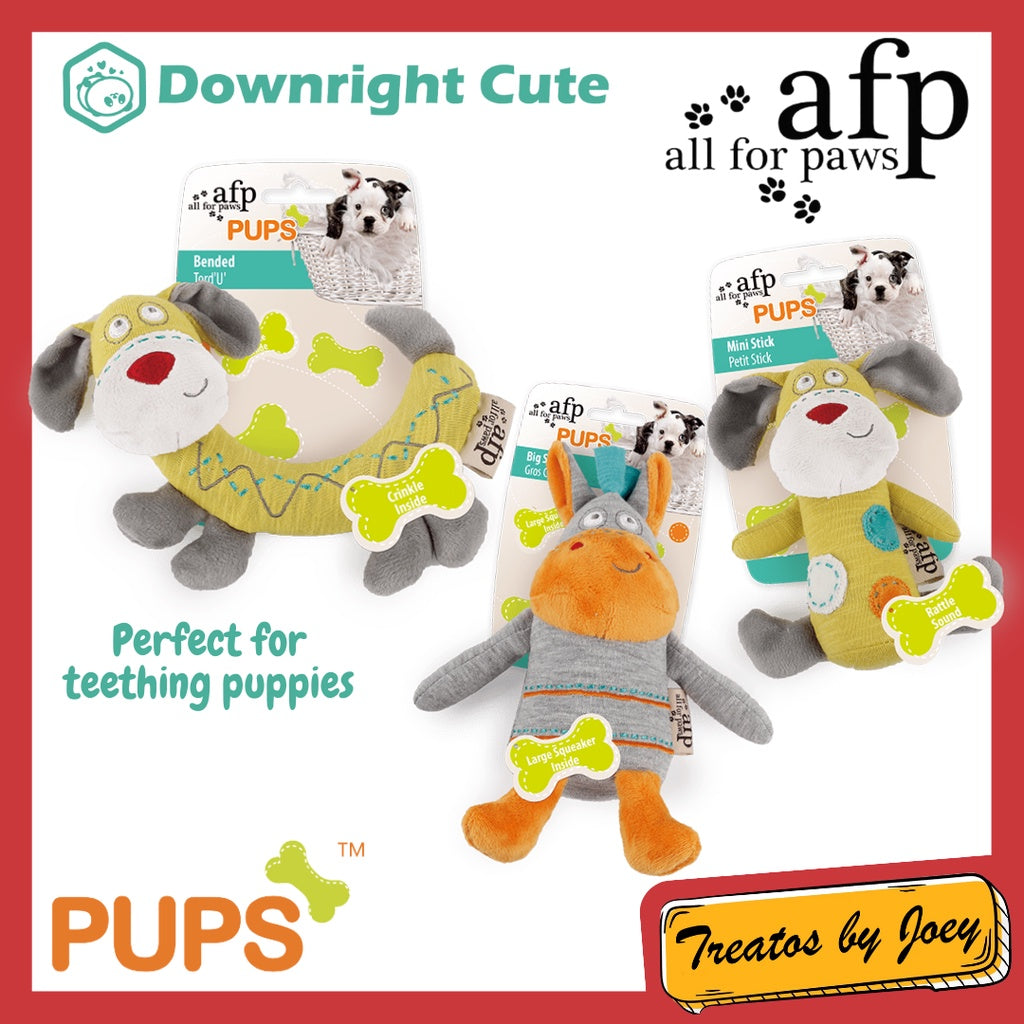 All For Paws AFP PUPS NEW DOG Toy Cute Puppy Pet Cat Toy