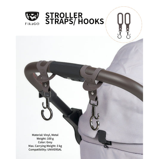 FikaGo Stroller Straps Hooks Dog Cat Stroller