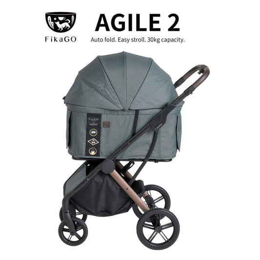FikaGo Agile 2 Pet Stroller Dog Cat Stroller