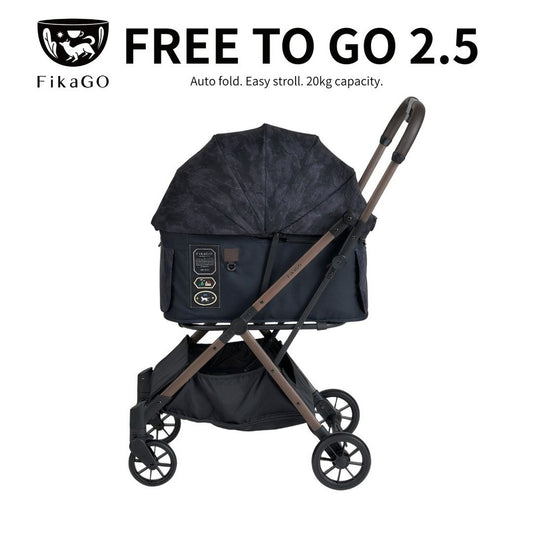 FikaGo Free To Go 2.5 Pet Stroller Dog Cat Stroller