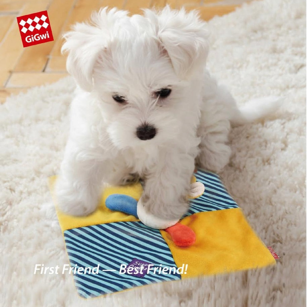 GiGwi Suppa Puppa Blankey Dog Toy