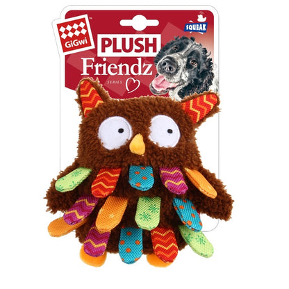 Gigwi Rugged Plush Friendz Dog Toy