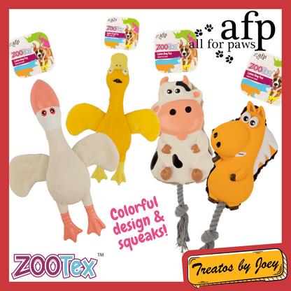 All For Paws AFP Zootex with Texture Dog Toy