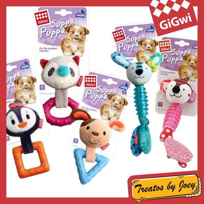 GigWi Teether Puppy Toys