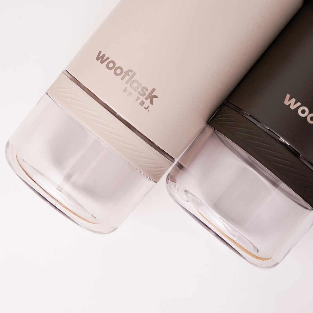 Wooflask Beige 12oz