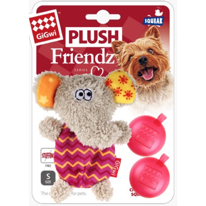 GigWi Plush with Squeaky Refill Dog Toy