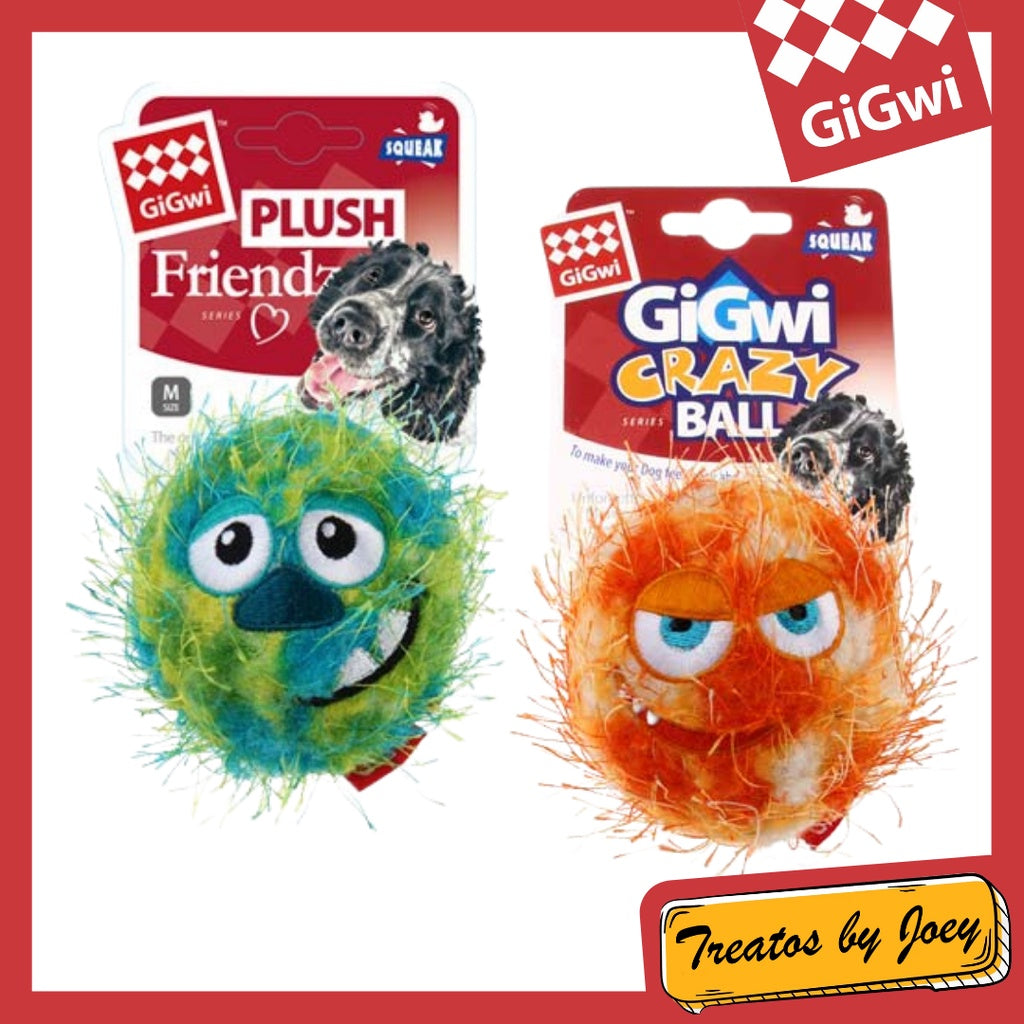 Gigwi Crazy Ball Dog Toy