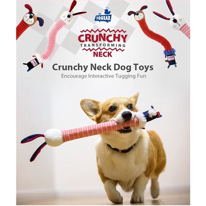 Gigwi Crunchy Neck Plush Squeaky Dog Toy