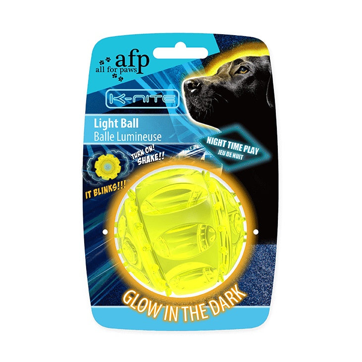 All For Paws AFP K Nite Glow in the Dark Dog Toy