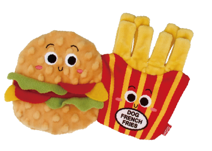 GiGwi New Fast Food Dog Toy