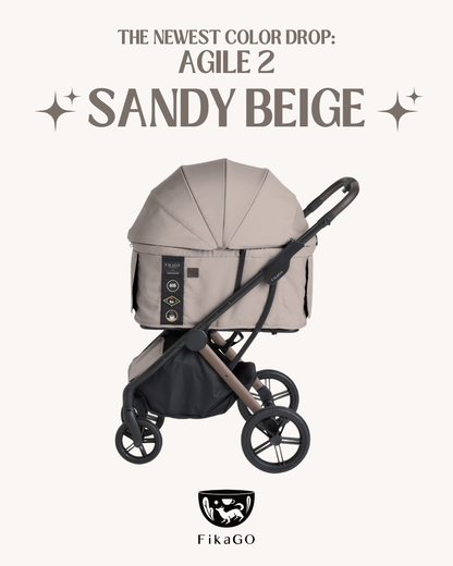 FikaGo Agile 2 Pet Stroller Dog Cat Stroller