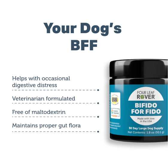 Bifido For Fido - Four Leaf Rover Supplement