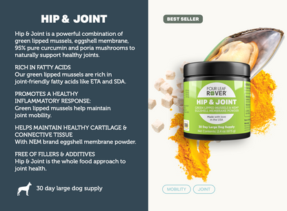 Hip & Joint - Four Leaf Rover Supplement