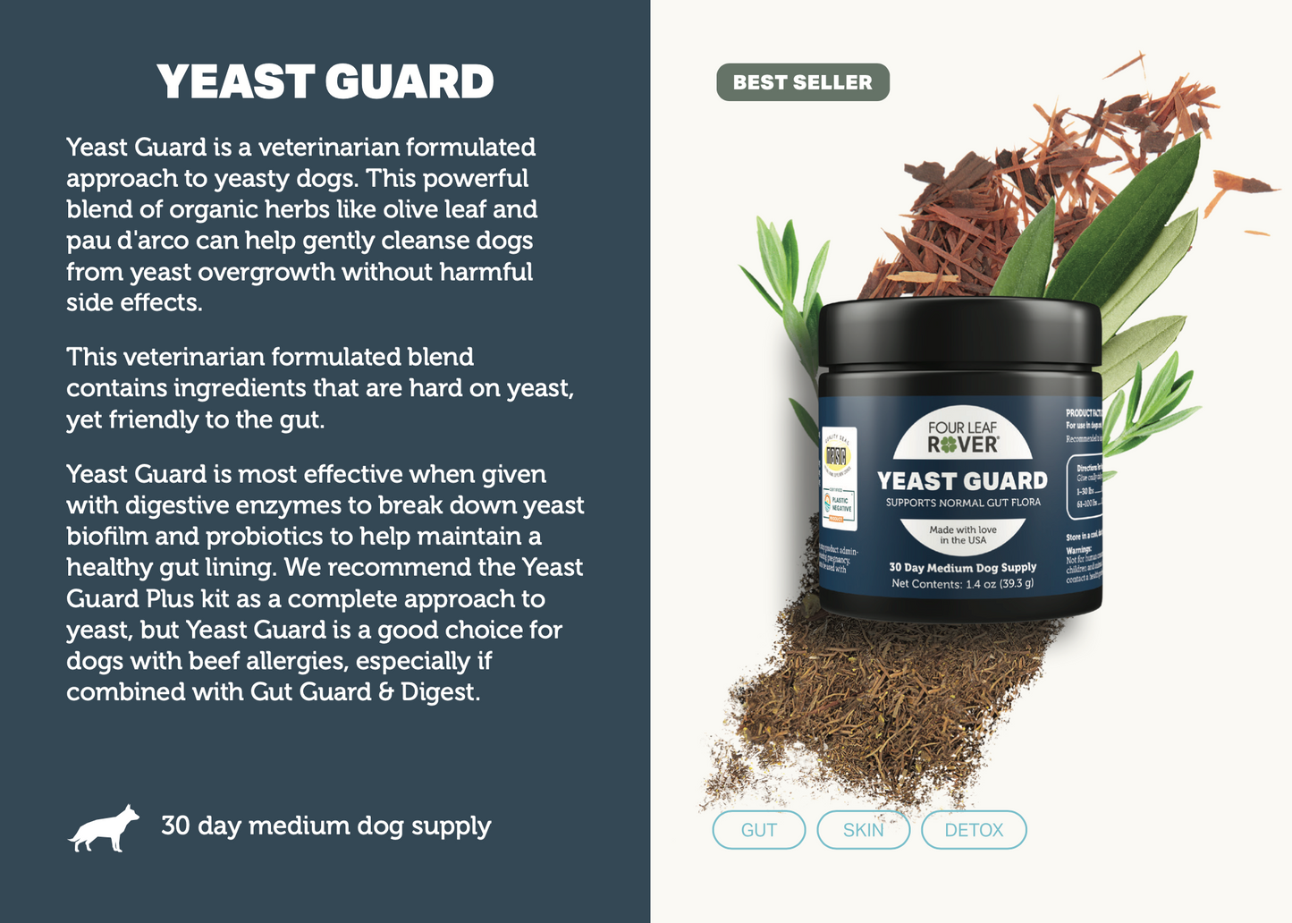 Yeast Guard - Four Leaf Rover Supplement