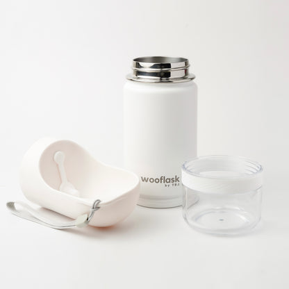 Wooflask White 12oz