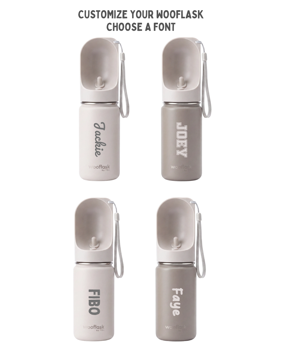 Wooflask Insulated Pet Water Bottle (14oz)