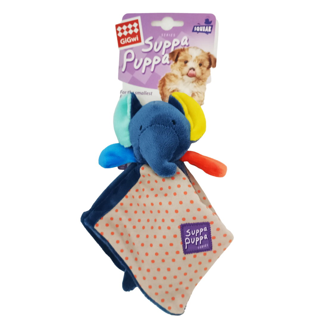 GiGwi Suppa Puppa Blankey Dog Toy