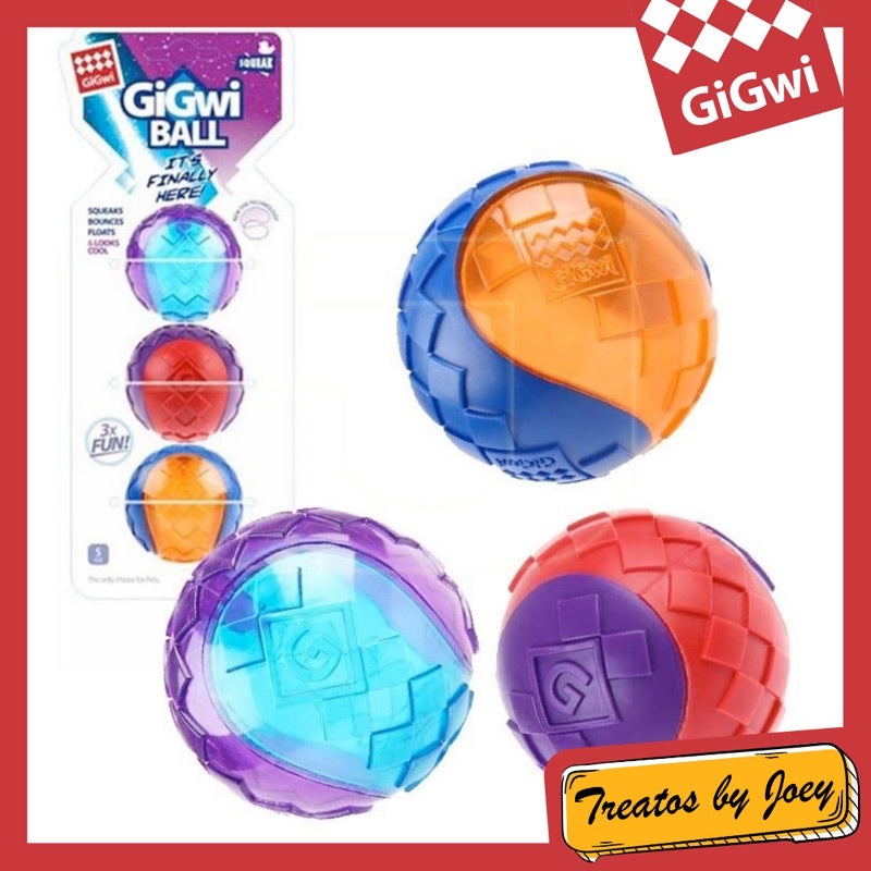 GigWi High Intensity Ball Dog Toy