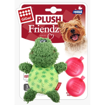 GigWi Plush with Squeaky Refill Dog Toy