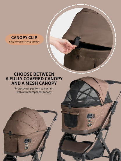 FikaGo Toggle Pet Stroller Dog Cat Stroller