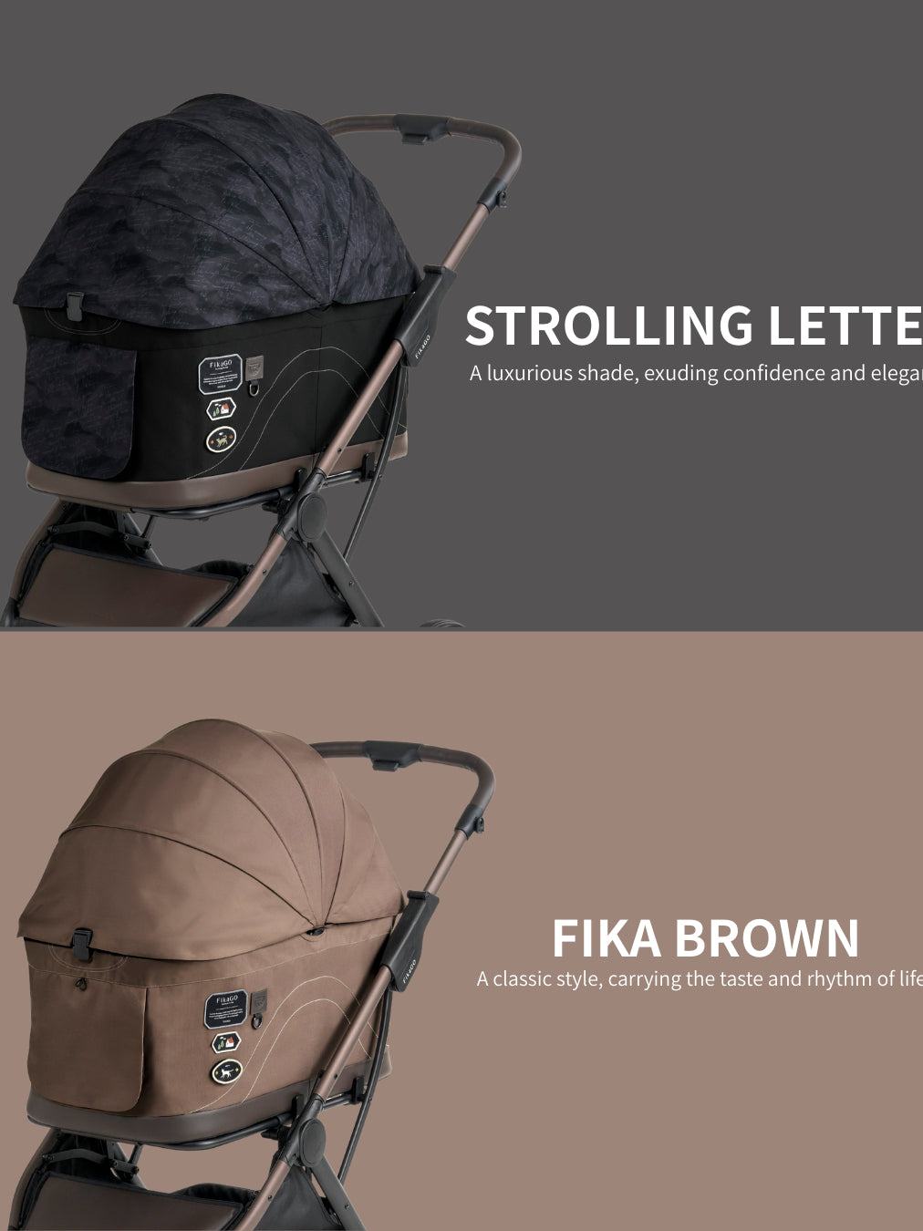 FikaGo Toggle Pet Stroller Dog Cat Stroller