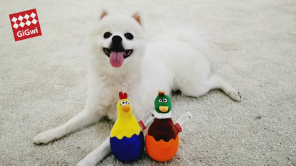 Gigwi Egg Wobble Dog Toy