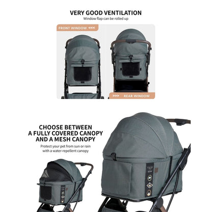 FikaGo Agile 2 Pet Stroller Dog Cat Stroller