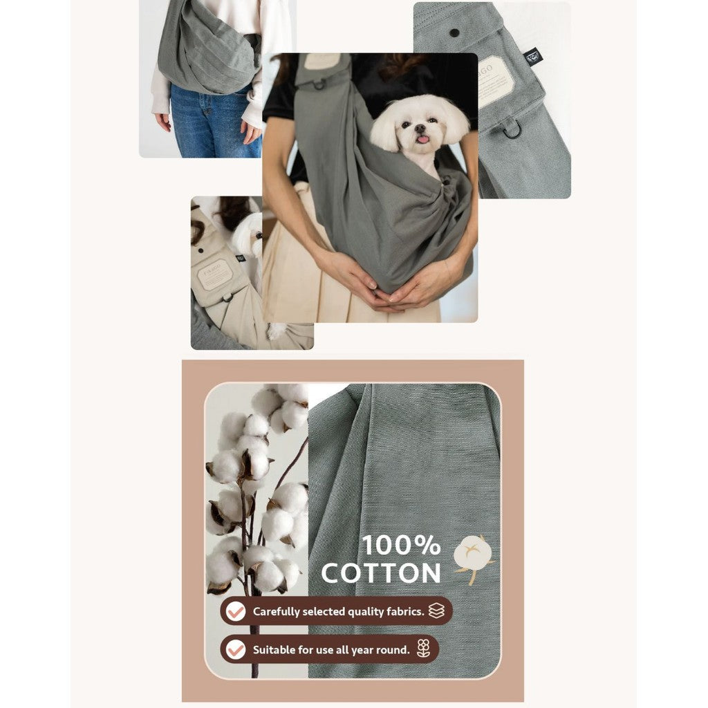 FikaGo Sling Carrier Dog Cat Carrier