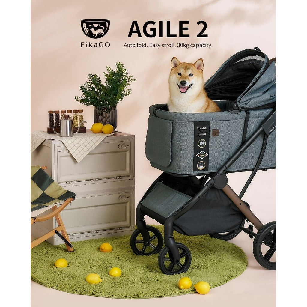 FikaGo Agile 2 Pet Stroller Dog Cat Stroller