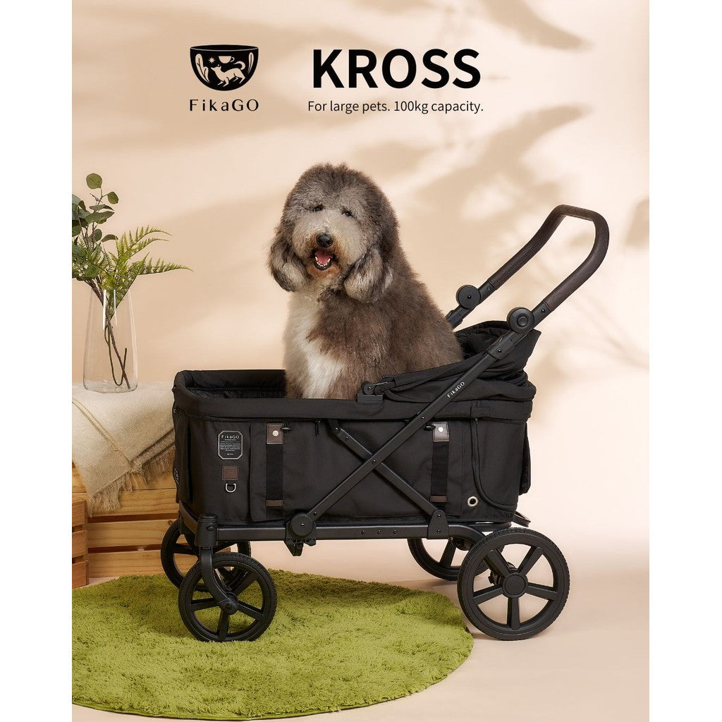 FikaGo Kross Pet Stroller Dog Cat Stroller