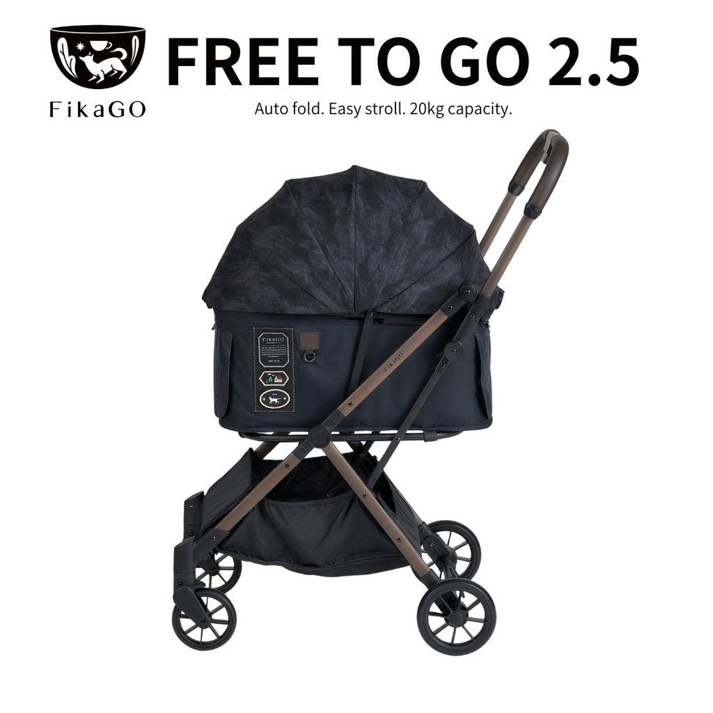 FikaGo Free To Go 2.5 Pet Stroller Dog Cat Stroller