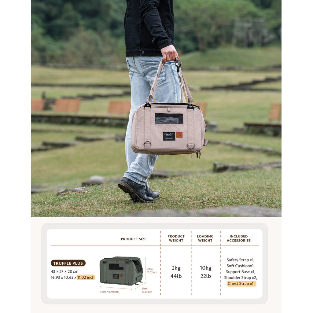 FikaGo Truffle Plus Carrier Dog Cat Carrier