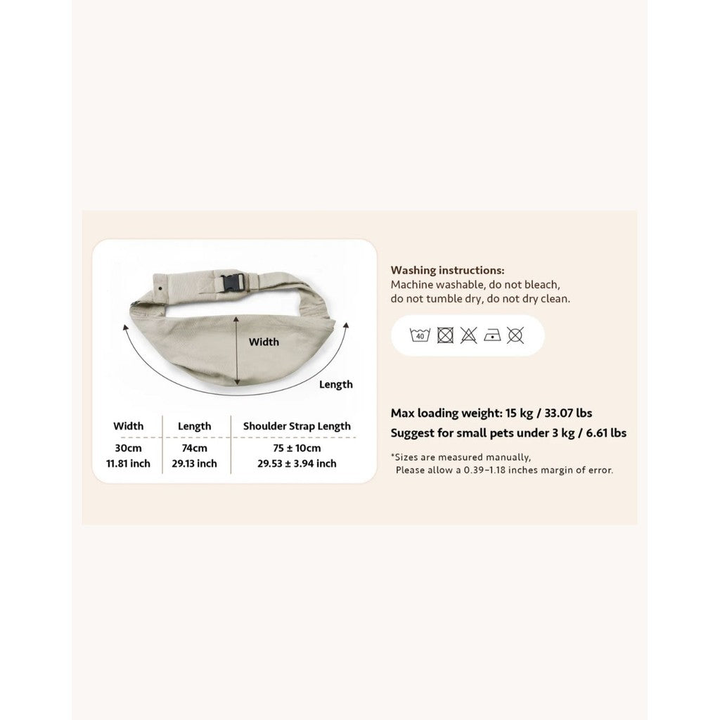 FikaGo Sling Carrier Dog Cat Carrier